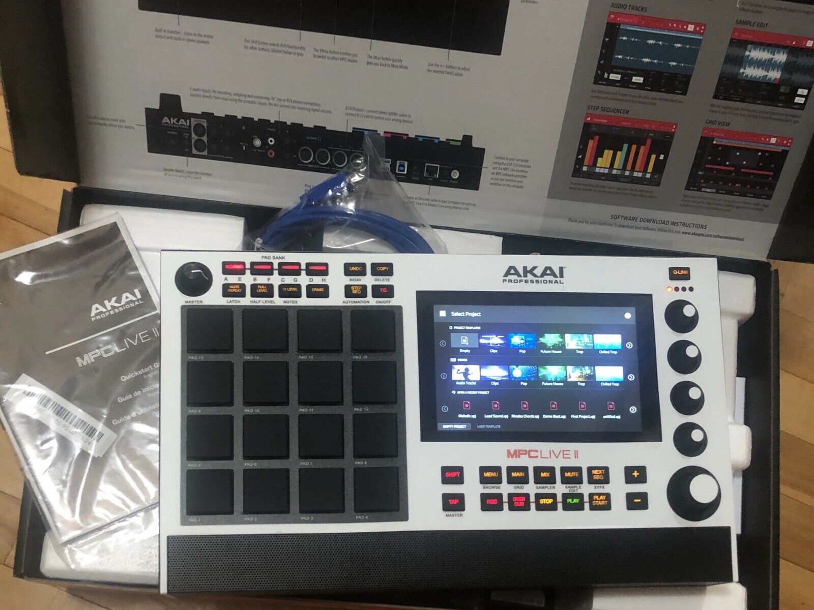 Akai Professional MPC Live II Silver — 2
