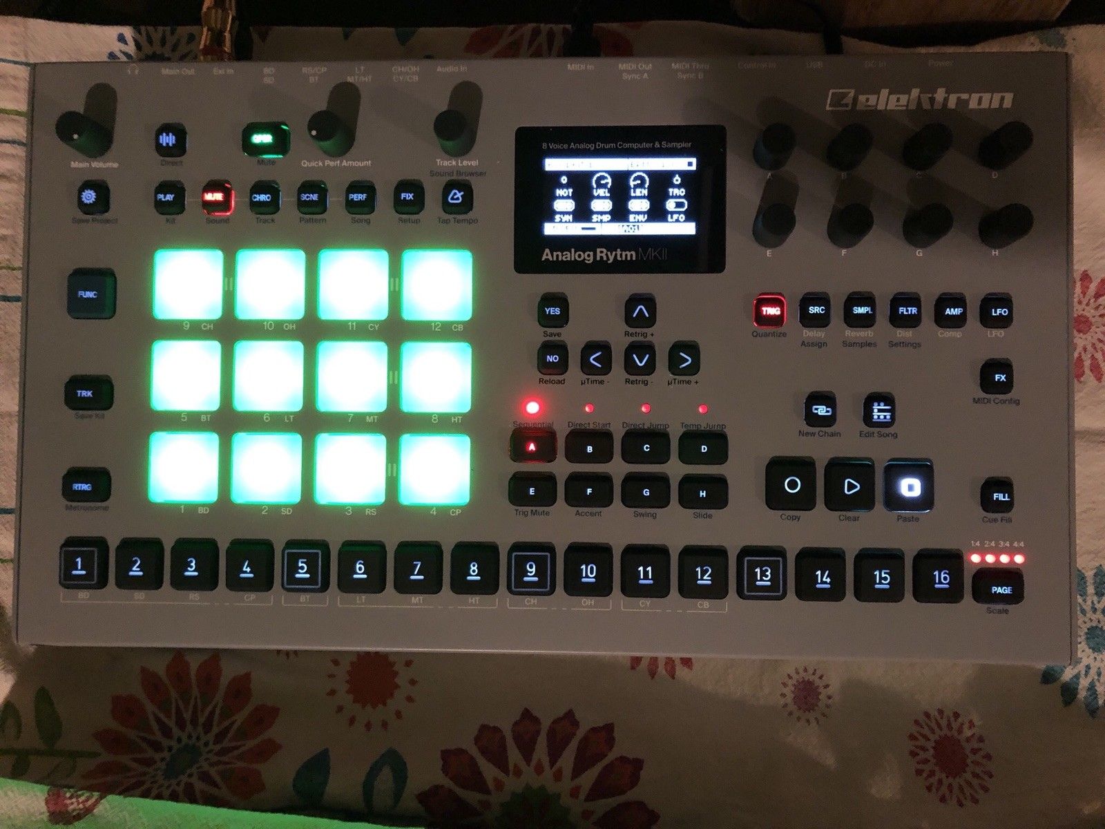 Elektron Analog Rytm MKII — État Excellent
