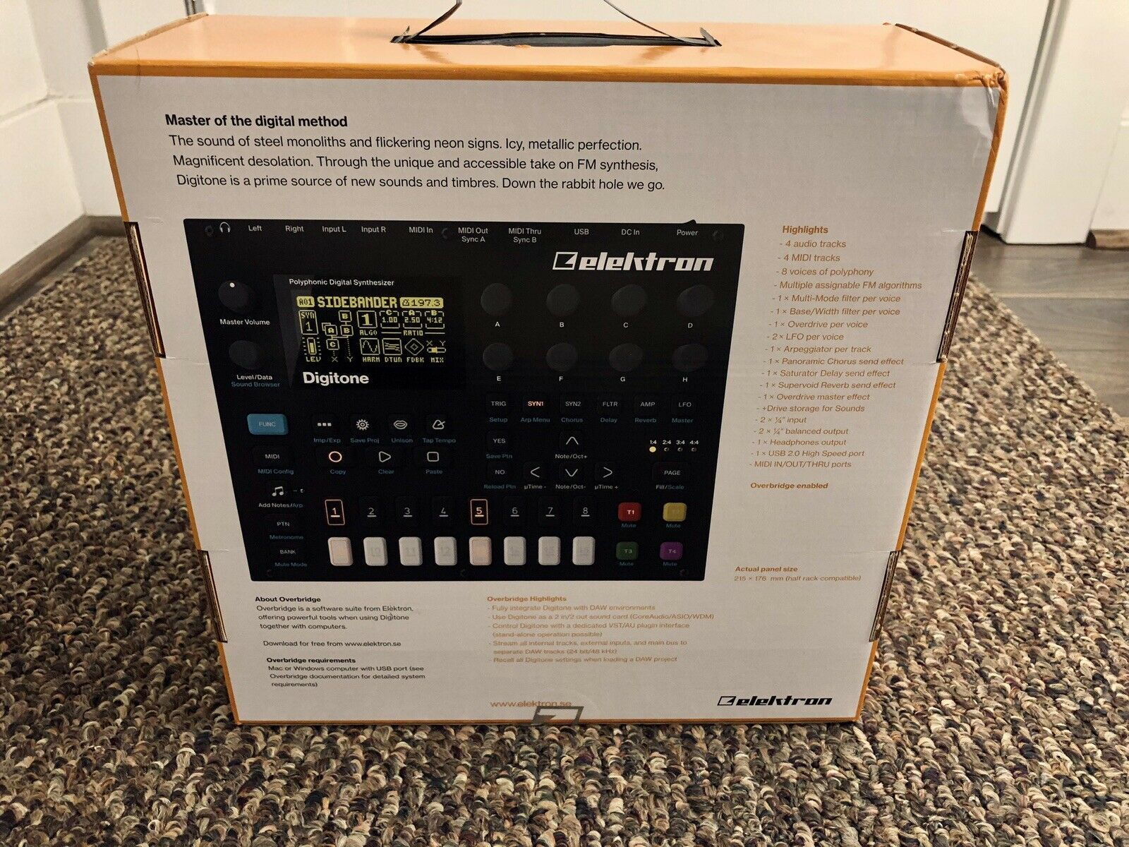 Elektron Digitone — second exemplaire — 14