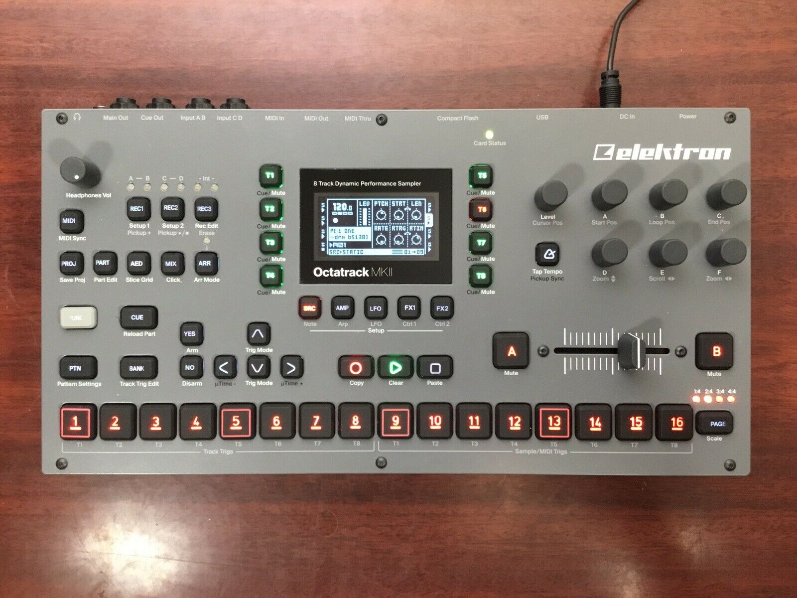 Elektron Octatrack MKII — second exemplaire — 10
