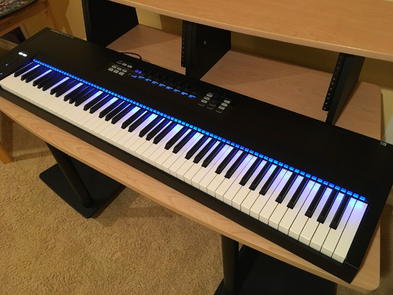 Native Instruments Komplete Kontrol S88 MK2 — État Excellent