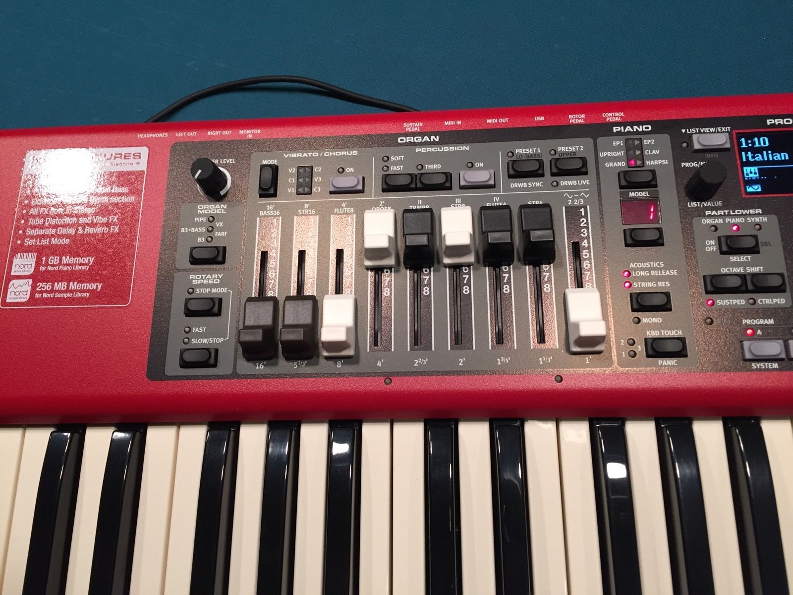 Clavia Nord Electro 5D 73 — 12