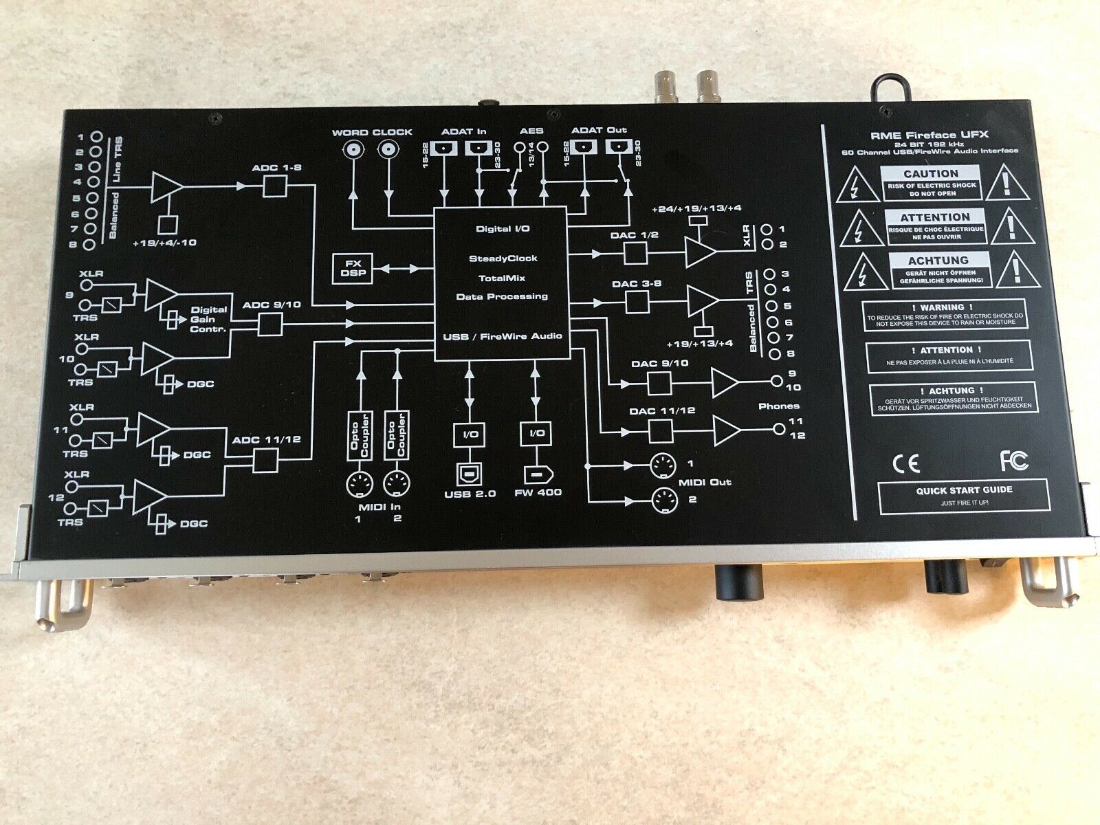 RME Fireface UFX — État Très bon